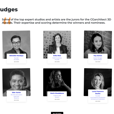 Alt text: Erika Ruiz of PLEM Visual Tales, judge at the CGarchitect 3D Awards 2025