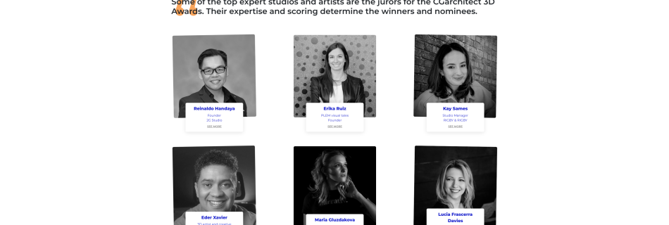 Alt text: Erika Ruiz of PLEM Visual Tales, judge at the CGarchitect 3D Awards 2025