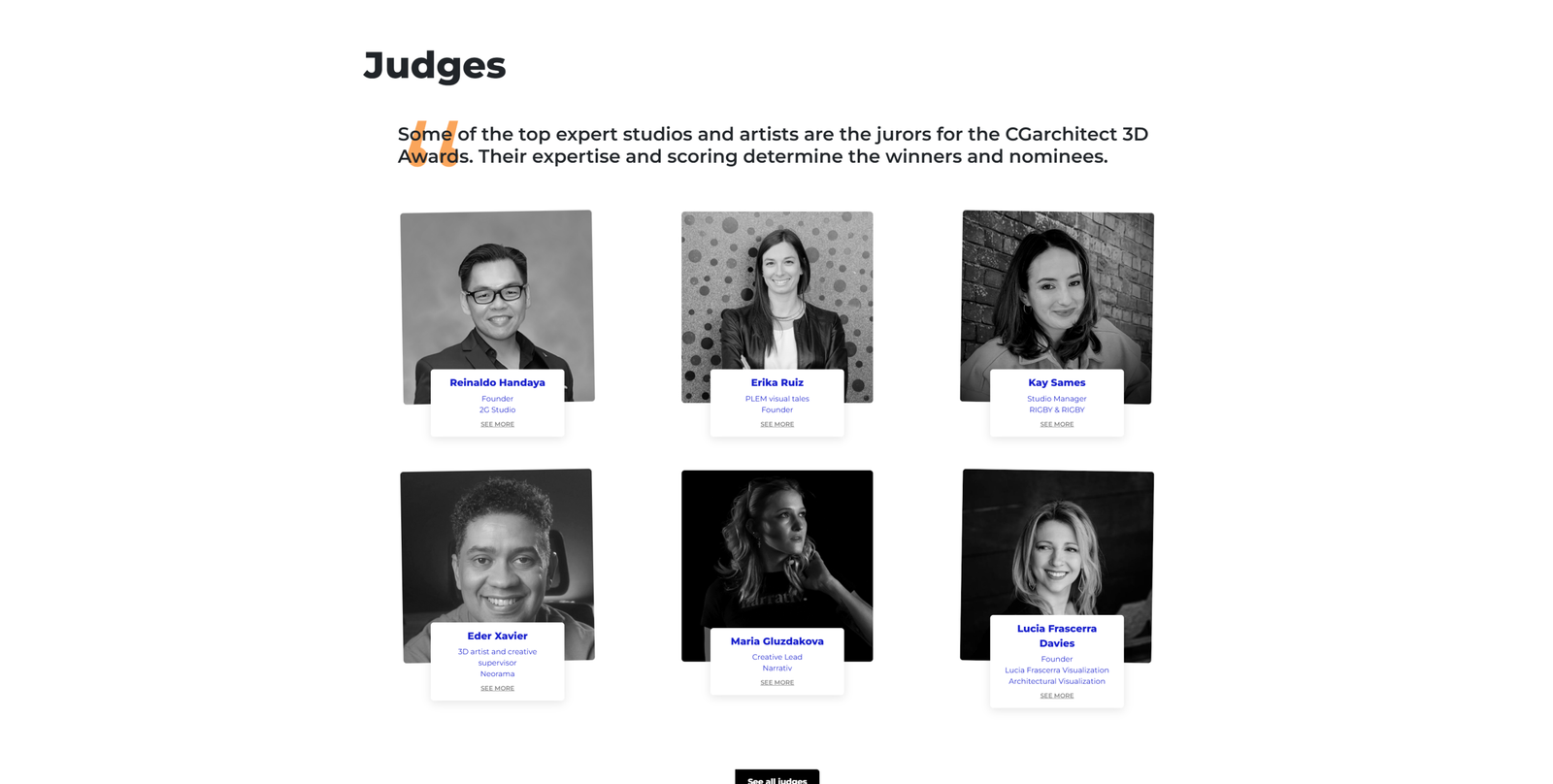 Alt text: Erika Ruiz of PLEM Visual Tales, judge at the CGarchitect 3D Awards 2025