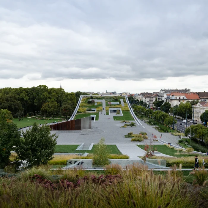Architectural Photography of the roof of the Museum of Ethnography in Budapest, designed by NAPUR Architect, by plem visual tales