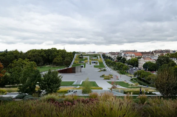 Architectural Photography of the roof of the Museum of Ethnography in Budapest, designed by NAPUR Architect, by plem visual tales